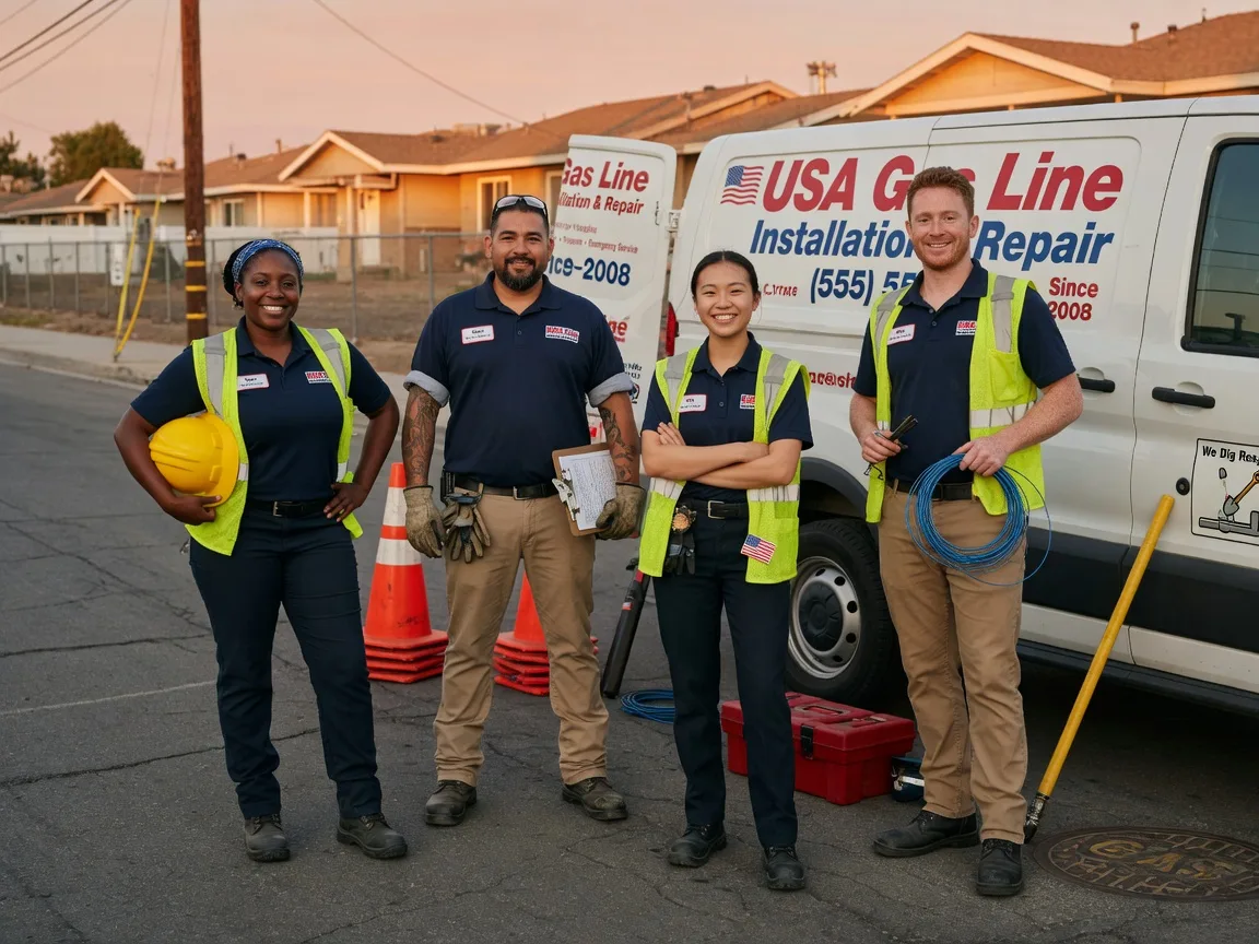 Gas Line Installation company in Bickmore, WV